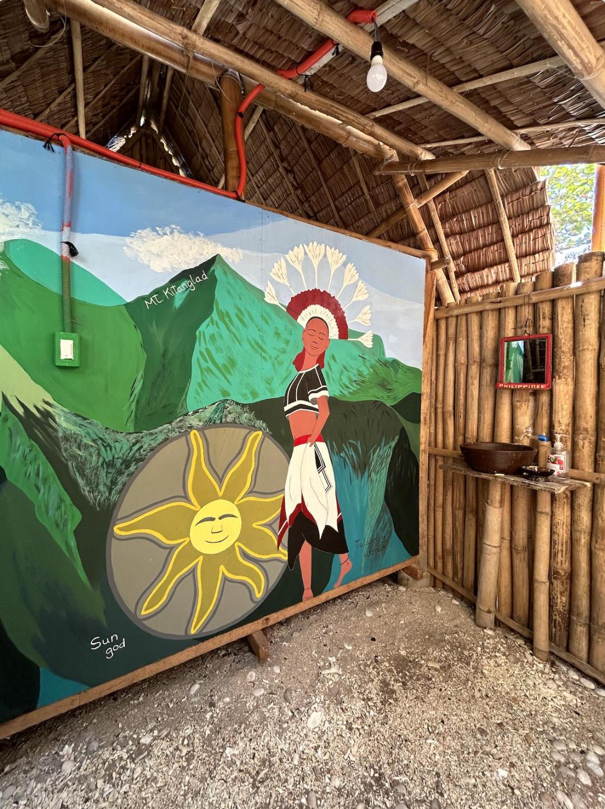 Tribal Huts Community Hostel Daanbantayan Bagian luar foto